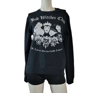 Disney bad witches club pullover sweater women's size S